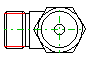 2D Bottom View