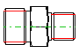 2D Bottom View