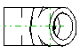 2D Bottom View
