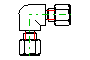 2D Back View